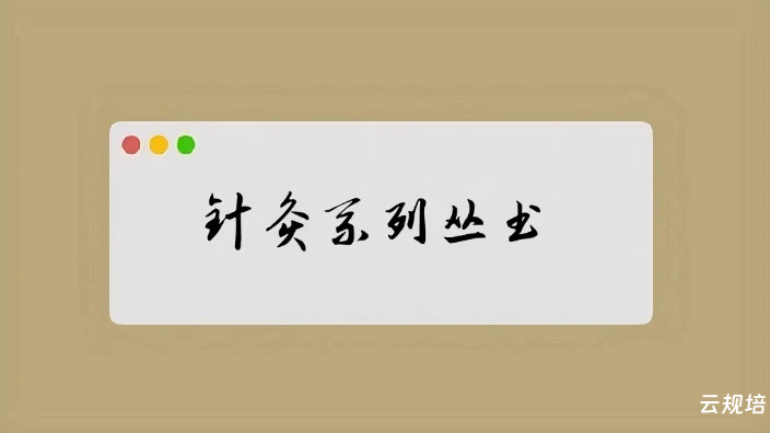 针灸系列丛书